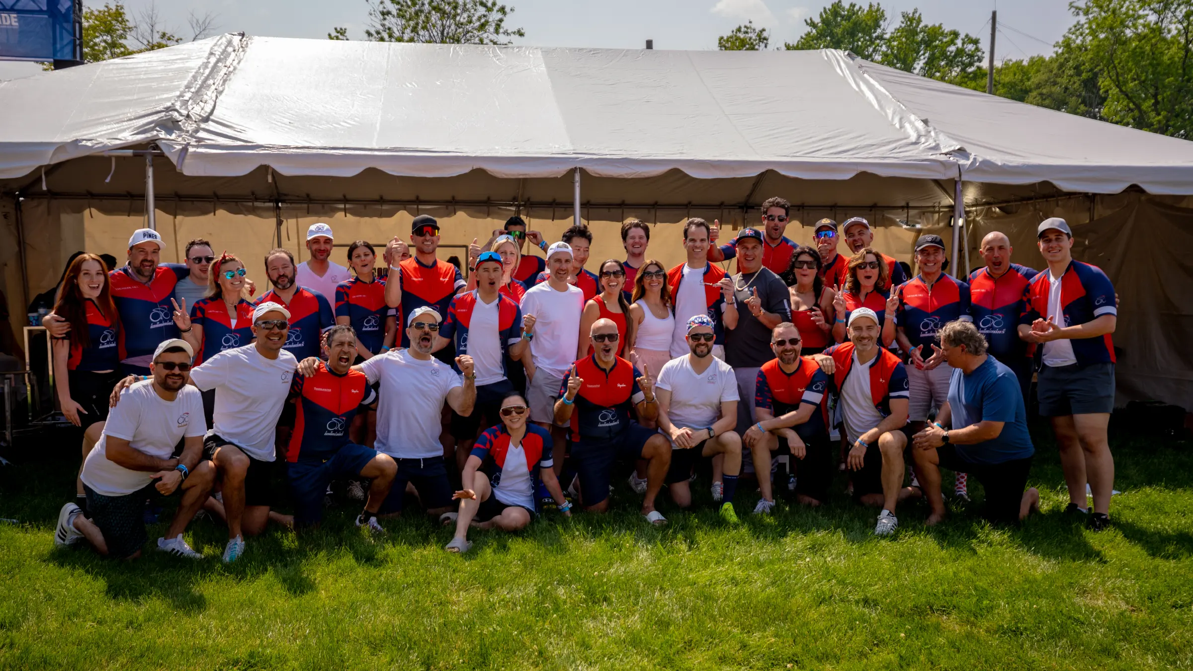 Cycle Warriors at the 2025 Ride