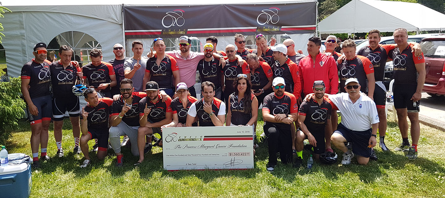 Cycle Warriors Group with Check